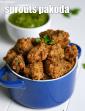 Sprouted Moong Pakoda, Evening Snack