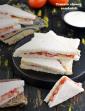 Tomato Cheese Sandwich, Instant Kids Breakfast in Hindi