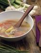Tom Yum Soup with Mushrooms and Baby Corn