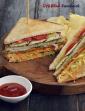 Veg Club Sandwich with Chilla in Hindi
