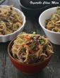 Vegetable Chow Mein in Hindi