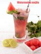 Watermelon Mint Mojito Summer Drink