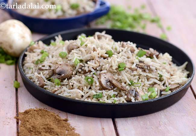 5 spice mushroom rice recipe | five spice mushroom rice | Chinese five spice rice | how to make 5 spice rice