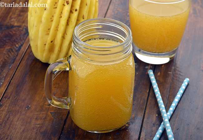 ऑरेंज पाइनएप्पल लेमोनेड रेसिपी | नारंगी अनानास लेमोनेड | अनानास नारंगी ड्रिंक | ट्रिपल पंच - नारंगी | All Rounder, Orange Pineapple and Lemonade Drink
