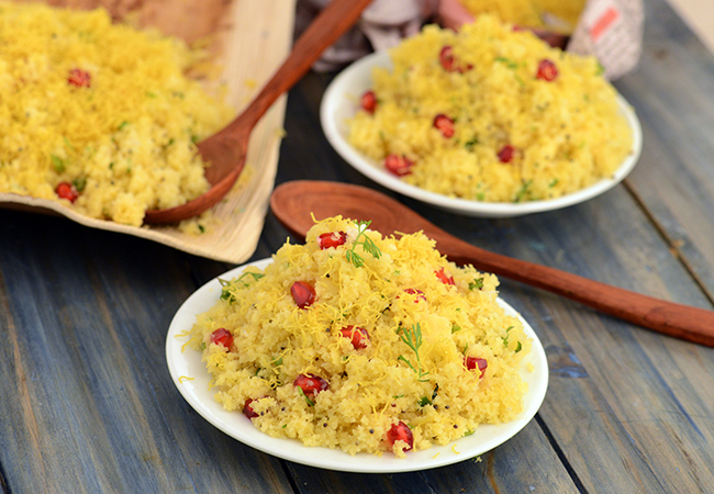 Amiri Khaman, Gujarati Sev Khamani Recipe 