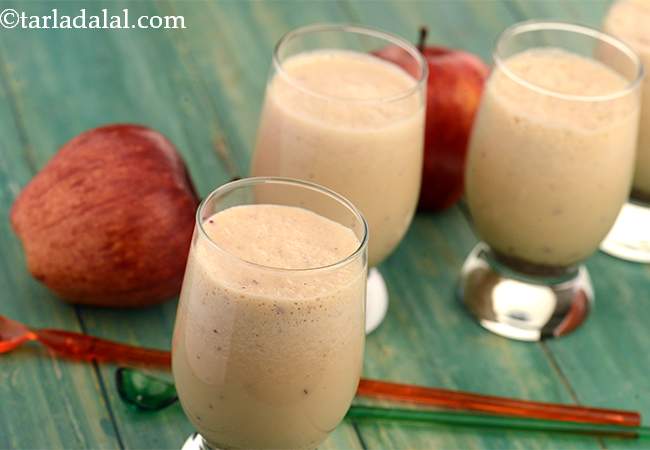  एप्पल सिनामन सोया शेक - Apple Cinnamon Soya Shake 