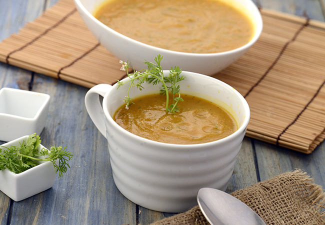  Carrot and Coriander Soup