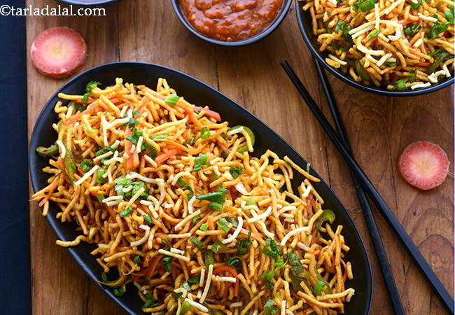 Chinese Bhel ( Chinese Recipe )