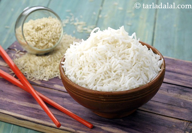 चाइनीज स्टीम्ड राइस रेसिपी | पके हुए चाइनीज चावल | उबले हुए चावल चाइनीज स्टाइल | चाइनीज व्यंजनों के लिए चावल कैसे पकाएं | Chinese Rice, Chinese Cooked Rice