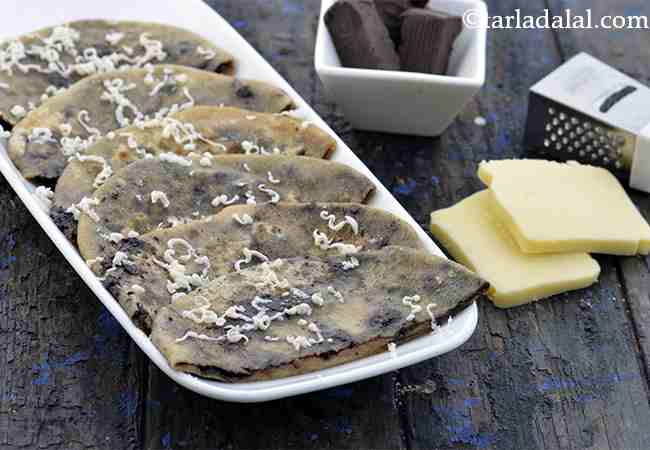 Chocolate Cheese Paratha