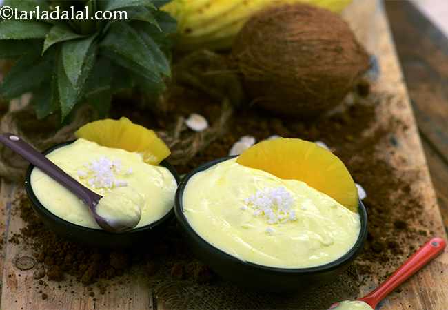 Coconut Pineapple Mousse