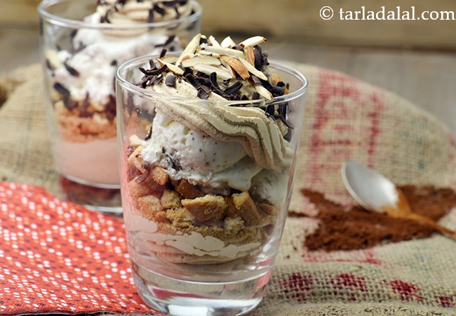 Coffee and Biscuit Parfait