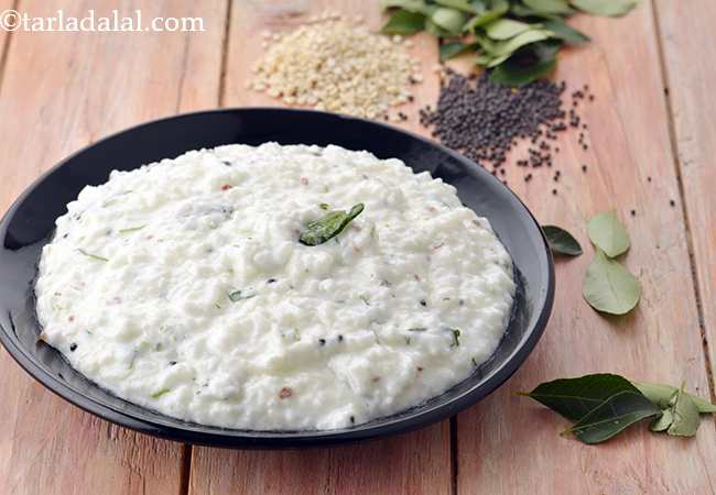 દહીંવાળા ભાત | Curd Rice, South Indian Curd Rice Recipe