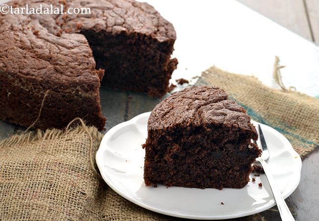 एगलैस चॉकलेट स्पंज केक रेसिपी | -Eggless Chocolate Sponge Cake 
