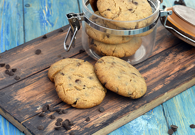  Eggless Chocolate Chip Cookies, Chocolate Chip Cookies