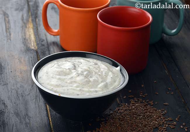 Flax Seeds with Curd, Good For Endurance Athletes, Weight Loss