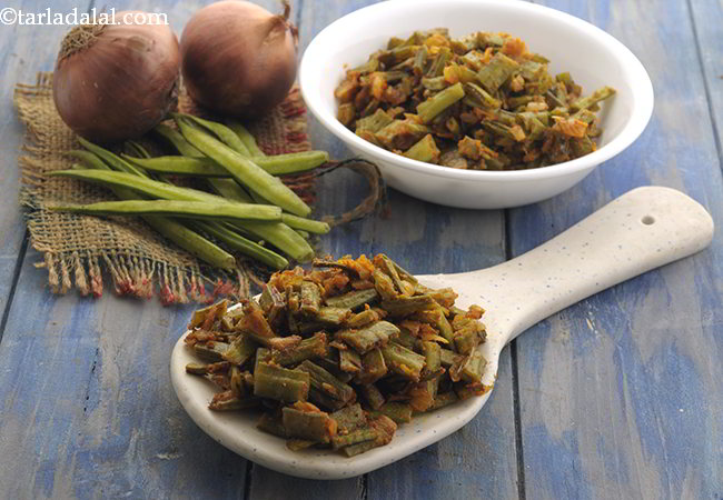 ग्वार फली की सब्जी रेसिपी | हेल्दी गवारफल्ली की सूखी सब्ज़ी | Gavarfali ki Sukhi Subzi