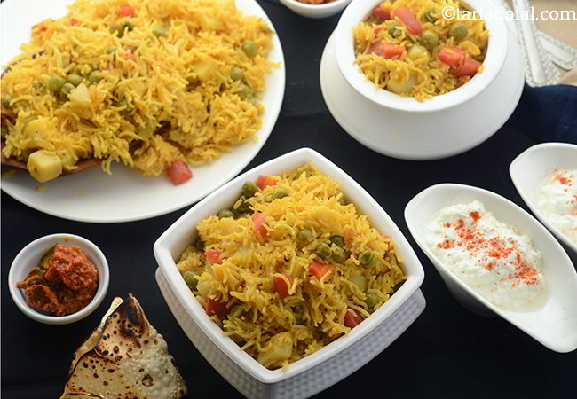 गुजराती मसाला भात रेसपी | मसाला भात रेसिपी | खारी भात | Gujarati Masala Bhaat, Khaari Bhaat