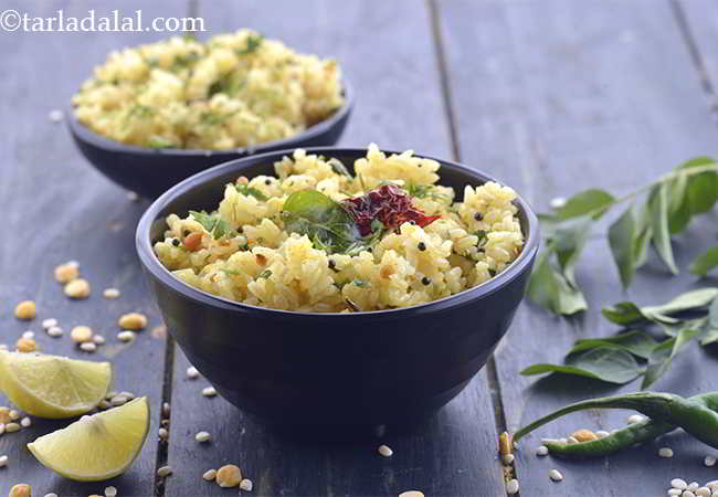  लेमन राईस - Lemon Rice ( South Indian Recipes ) 