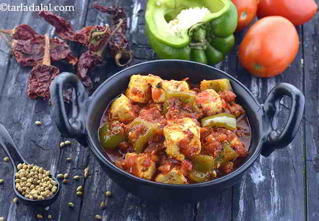  कढ़ाई पनीर रेसिपी | रेस्टोरेंट स्टाइल कढ़ाई पनीर सब्जी | रेस्टोरेंट स्टाइल कडाई पनीर - Kadai Paneer, Popular Restaurant Style Kadai Paneer 