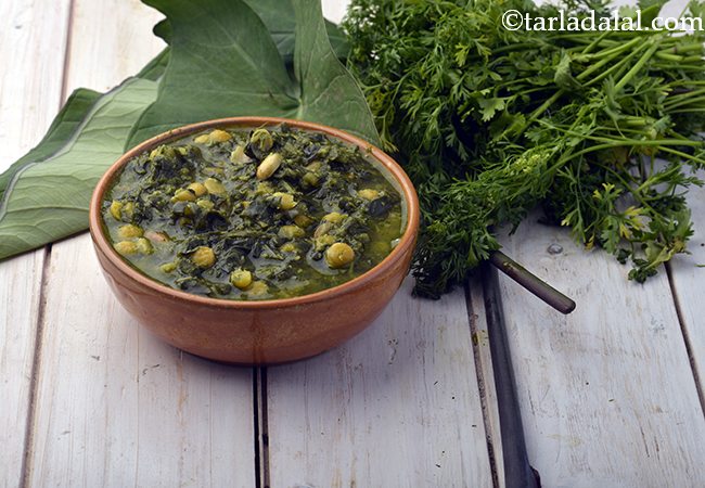  महाराष्ट्रीयन पातल भाजी रेसिपी | पातळ भाजी - Maharashtrian Patal Bhaji, Paatal Bhaji 