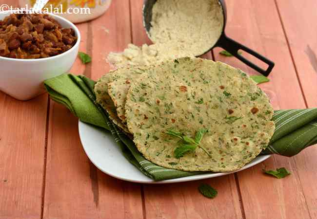 प्याज और पुदीने की रोटी की रेसिपी | हेल्दी प्याज और पुदीने की रोटी | - Pyaz Aur Pudine ki Roti Or How To Make Onion and Mint Roti Recipe