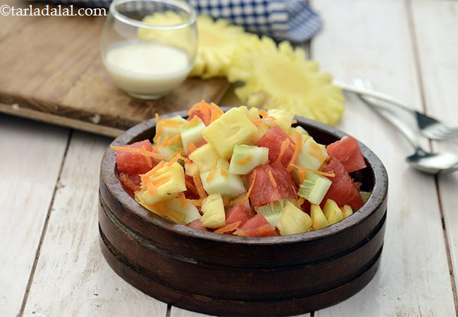  Mixed Fruit Salad in Ginger Dressing