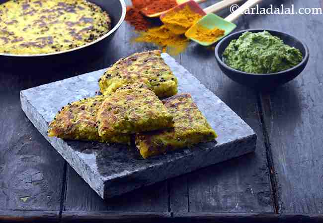  Mixed Vegetable Handvo, Instant Gujarati Handvo