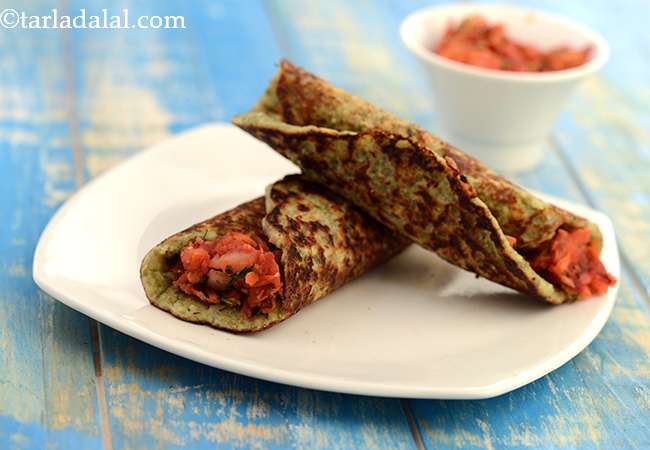 मूंग स्प्राउट्स डोसा - Moong Sprouts Dosa