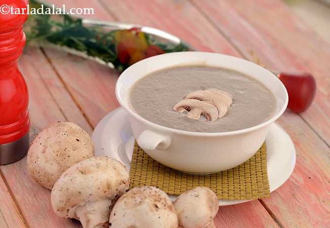 Mushroom Soup ( Good Food For Diabetes)