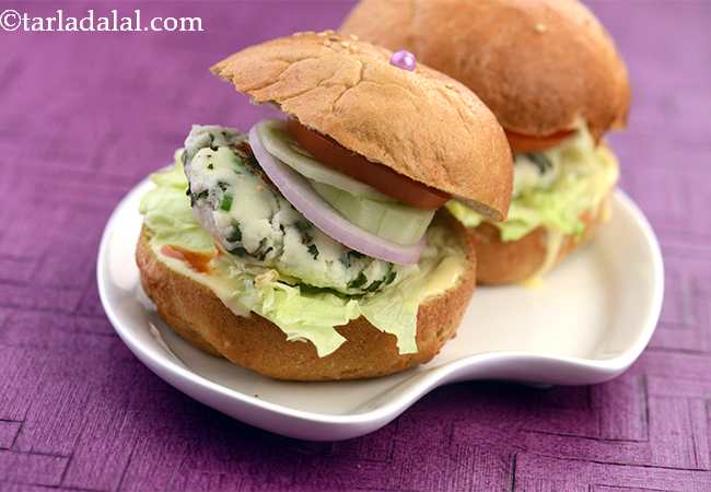 Nutritious Paneer Tikki Burger