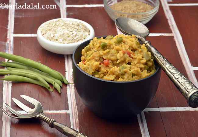  Oats, Vegetable and Brown Rice Khichdi