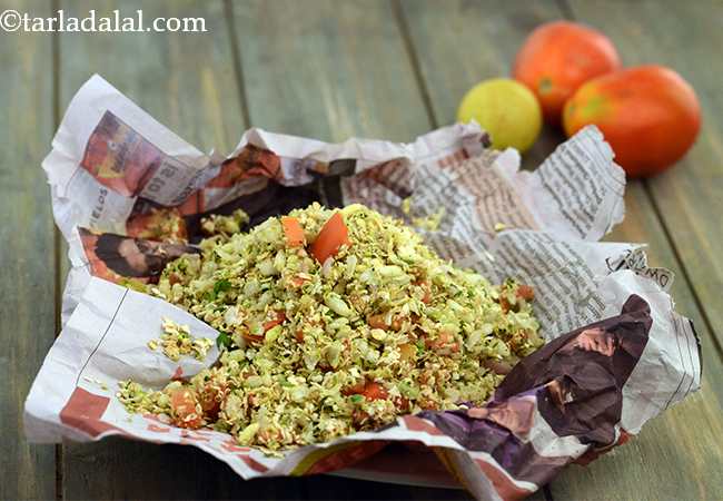  ओट्स एण्ड पोहा सूखा भेल - Oats and Poha Sukha Bhel 