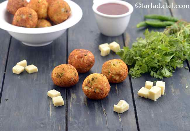  Paneer Balls with Barbeque Sauce