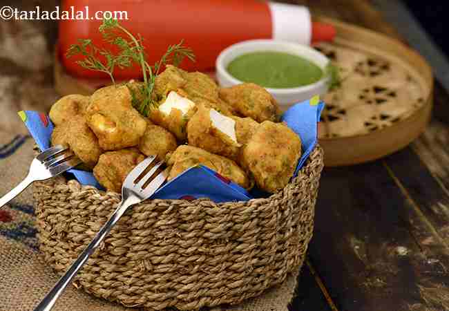  Paneer Pakoda, Punjabi Paneer Pakora Recipe