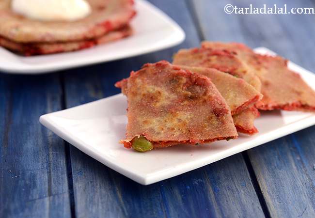 पनीर एण्ड वेजिटेबल पराठे - Paneer and Vegetable Paratha