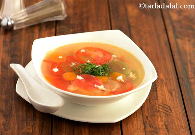  क्विक वेजिटेबल ब्रोथ - Quick Vegetable Broth