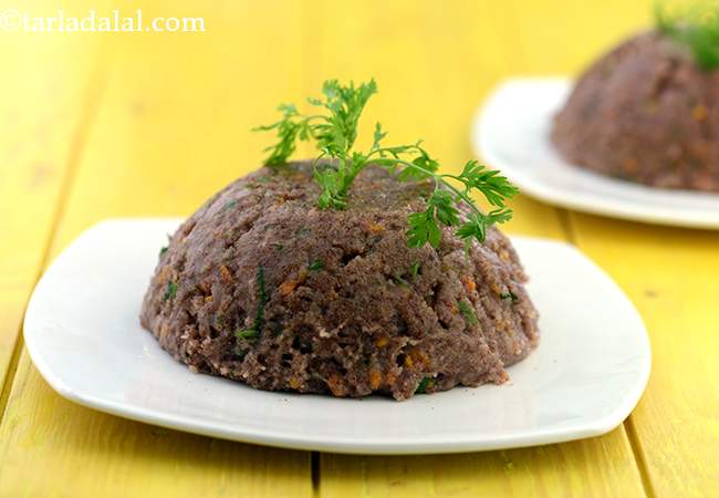  रागी रवा उपमा रेसिपी | हेल्दी रागी उपमा | नाश्ते के लिए नाचनी उपमा - Ragi Rava Upma, Healthy Nachni Suji Upma 