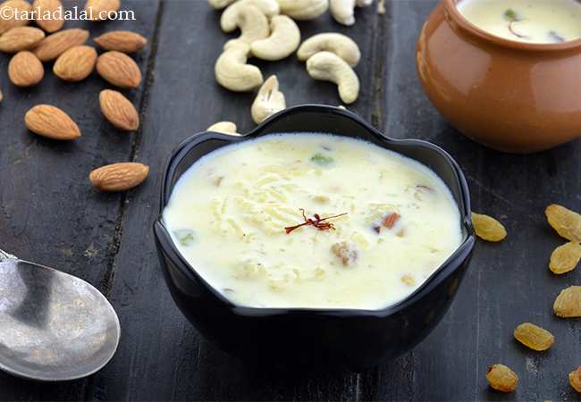  चावल की खीर की रेसिपी | राईस खीर - Rice Kheer 