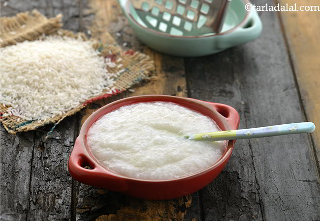 राइस मैश बेबी फूड रेसिपी | ६ महिने के बच्चों के लिए मैश किया हुआ चावल | Rice Mash for Babies