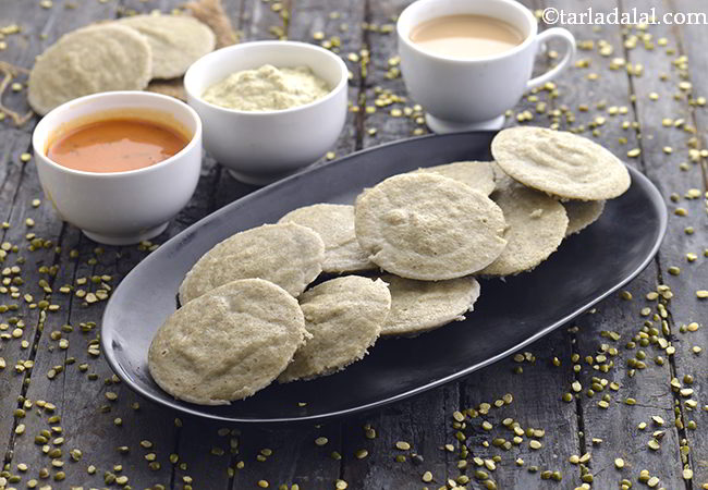  Rice and Moong Dal Idli