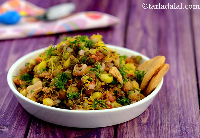  Sprouts and Corn Chatpata Chaat