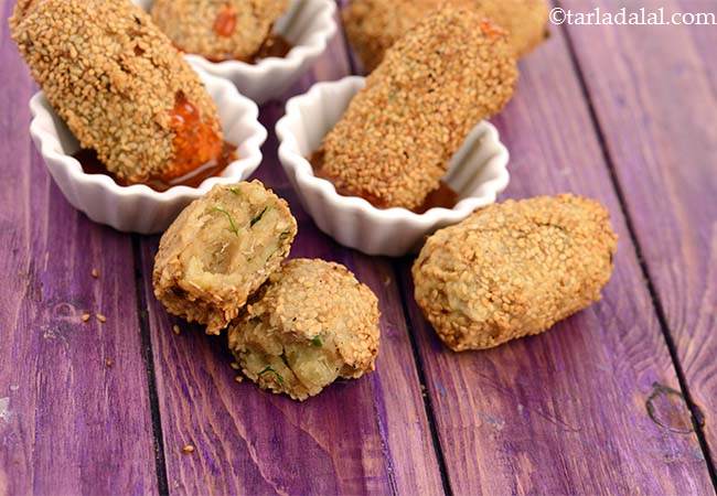Sweet Potato and Sesame Croquettes