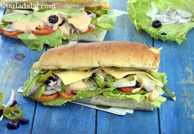 Veg Sub Sandwich
