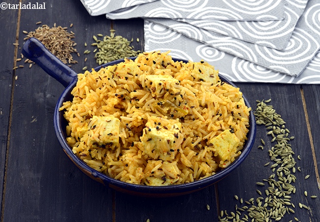 achari paneer pulao recipe | Indian paneer tikka pulao | paneer tikka rice | achari biryani |