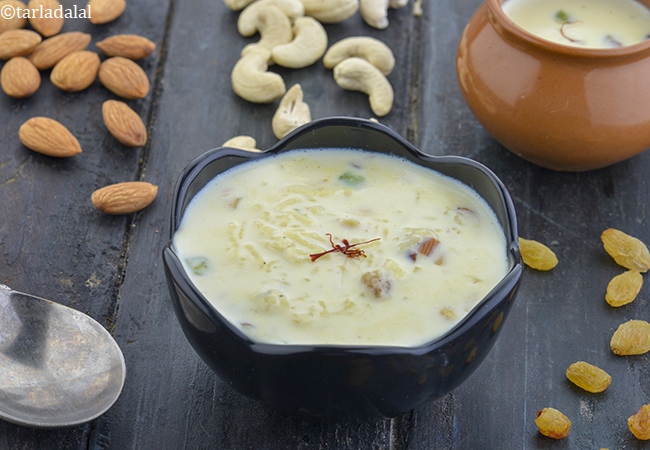 rice kheer recipe | chawal ki kheer | Indian rice pudding |