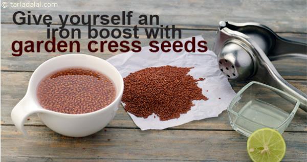 GIVE YOURSELF AN IRON BOOST WITH GARDEN CRESS SEEDS