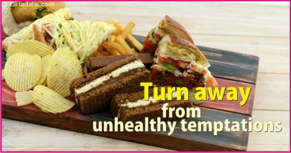 TURN AWAY FROM UNHEALTHY TEMPTATIONS